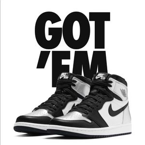 Jordan 1 high og “Silver toe”